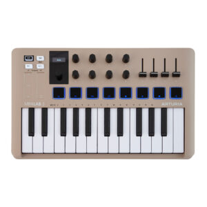 Arturia MiniLab MK3 Champagne– Controlador MIDI