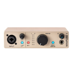 Arturia MiniFuse 1 Champagne – Interfaz de Audio