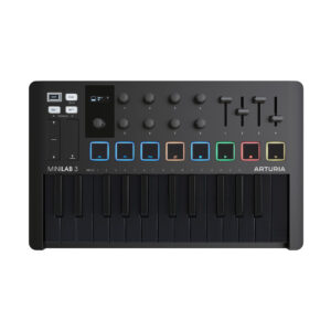 Arturia MiniLab MK3 Deep Black – Controlador MIDI
